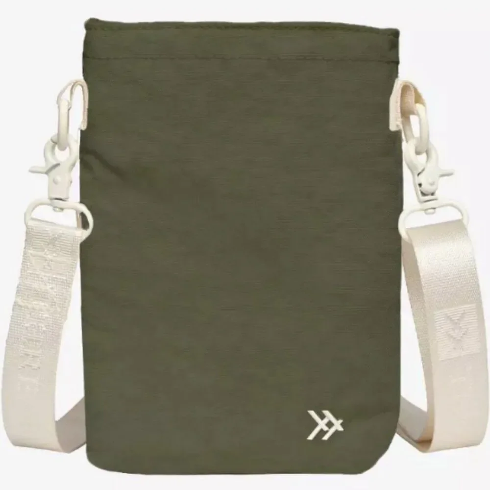THREAD Pocket Sling Crossbody Bag Compact Nylon EDC Olive